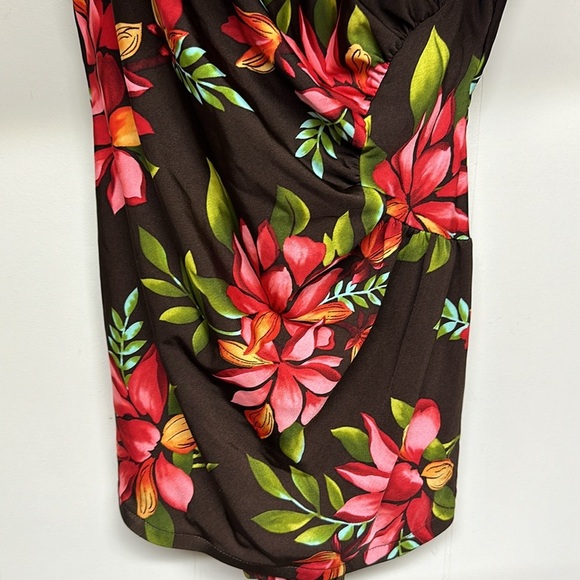 Paradise Bay Plus Floral one Piece Swimsuit Sz 22W - Picture 3 of 14